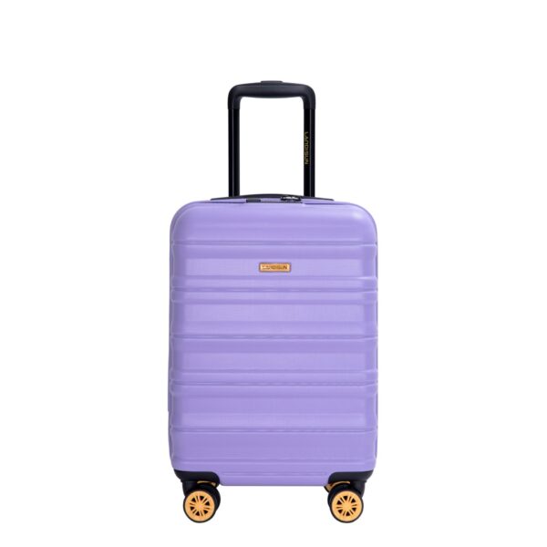 Carry On Luggage Airline Approved18.5" Carry On Suitcase With Tsa Approved Carry On Luggage With Wheels Carry On Bag Hard Shell Suitcases - Light Purple