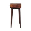 Curved Hallway Table - Chestnut - Image 7