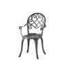 3 Piece Outdoor Aluminium Cast Bistro Set With Ice Bucket - Copper - Image 7