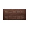 Equilibrium - Outdoor Dining Table With Slat Top - Dark Brown - Image 5