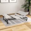 Electric Ergonomic Adjustable Bed Base King Size With Wireless Remote, Quiet Motor, Independent Head And Foot Incline - Gray - Image 2