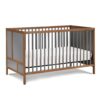 Pixie Finn - 3 In 1 Crib - Walnut, Charcoal - Image 2