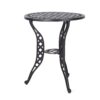 Bono Metal Bistro Set - Black - Image 9