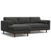 Morrison - Left Sectional Sofa - Charcoal Gray - Image 3