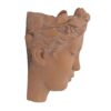7X5.5X9" Visage Head Bust Planter, Home Wall Planter - Brown - Image 4