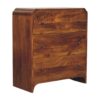 Newton - 3 Drawer Chest - Brown - Image 3