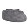 Bean Bag Sofa Lazy Sofa Durable Comfort Lounger High Back Bean Bag Chair Couch For Adults And Kids, Indoor & Outdoor - Dark Gray - Image 21