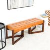 Riley - Bench - Brown / Rustic / Tan - Image 9