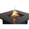 Powder Coated Fire Pit With Lid - Black - Image 5