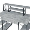 Amiel - All Purpose Writing Desk - Gray - Image 5