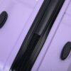 3 Piece Luggage Sets Lightweight Suitcase With Two Hooks, Spinner Wheels, Tsa Lock, (20/24/28) - Light Purple - Image 28