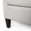 3 Seater, Stationary Sofa - Beige - Image 10