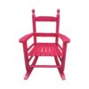 Children's Rocking Chair Indoor Or Outdoor, Suitable For Kids, Durable - Red - Image 6