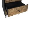 3 Drawer Cabinet, Suitable For Bedroom - Black - Image 17