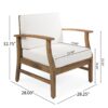 Perla - Club Chairs (Set of 2) - Cream - Image 2