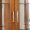 Curio Cabinet Lighted Curio Diapaly Cabinet With Adjustable Shelves And Mirrored Back Panel, Tempered Glass Doors (6 Tier), (E26 Light Bulb Not Included) - Oak - Image 10