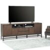Banting - Mid Century Wide TV Stand - Walnut Brown - Image 8