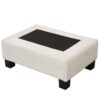 4 Pieces Sectional Sofa With Ottoman With Right Side Chaise - White - Image 15