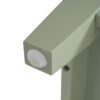 Modern Small Bathroom Vanity Cabinet With Ceramic Basin, Ample Storage, 1 Soft Close Door - Green - Image 16