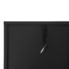 Carved 4 Door Sideboard, Sideboard Buffet Cabinet With Storage, Modern Coffee Bar Cabinet With Adjustable Shelf For Living Room, Dining Room, Kitchen - Black - Image 15