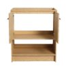 Modern Freestanding 30" Bathroom Vanity With Open Storage Compartment, Construction, Excluding Sink - Oak - Image 13