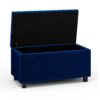 Cosmopolitan - Storage Ottoman - Blue - Image 3