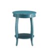 Aberta - Accent Table - Teal - Image 2