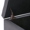Cosmopolitan - Storage Ottoman - Stone Gray - Image 5
