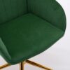 Adjustable Office Chair, Ergonomic Swivel Chair, Backrest Seat, Comfortable For Long Sitting - Green - Image 10