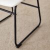 (Set of 4) Classic Chairs, A Stylish Seat Perfect For Modern Minimalist And Industrial Style Environments - White - Image 11
