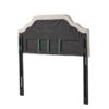Charismatic - Queen & Full Size Headboard With Button Tufting And Nailhead Trim - Ivory - Image 5