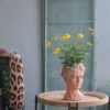 D7X11" Visage Head Bust Planter - Brown - Image 11