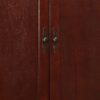 Wood Armoire Elegant - Cherry - Image 6