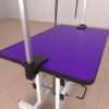 Hydraulic Pet Grooming Table With"H" Arm - Purple - Image 14