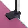 Folding Dog Pet Grooming Table, Stainless Steel Frame Rubber Mat On Board With Adjustable Arm And Clamps Pet Dog Cat Grooming Table - Pink - Image 5