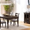 Extendable Dining Table - Coffee - Image 4