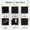Bathroom Vanity With Top Sink, Modern Bathroom Storage Cabinet, 2 Drawers And A Tip-Out Drawer, Single Sink Bathroom Vanity - Black - Image 5
