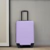 20" Carry On Luggage Lightweight Suitcase, Spinner Wheels - Lavender Purple - Image 2