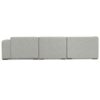 Rex - Left Sectional Sofa And Ottoman - Gray - Image 12