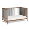 Pixie Finn - 3 In 1 Crib - Walnut, Charcoal - Image 5