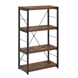 Bob - Bookshelf - Weathered Oak / Black