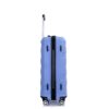 Hardshell Suitcase Spinner Wheels Pp Luggage Sets Lightweight Durable Suitcase With Tsa Lock, 3 Piece Set (20/24/28) - Purplish Blue - Image 4