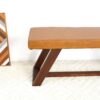 Marley - Genuine Leather Bench - Amber - Image 4
