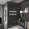 Aluminium Medicine Cabinet Mirror With LED Light And Defogging Function - Gray - Image 18