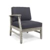 Perla - 5 Pieces Sofa Set - Dark Gray - Image 5