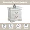 Louis Philippe - 2 Piece Eastern King Bedroom Set - White - Image 6