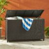 Blake - Wicker Cushion Box - Brown Multi - Image 3