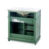 30" Bathroom Vanity With Sink, 1 Tip Out Drawer, 3 Drawers, Door Shelf, Soft Closing Door - Green - Image 20