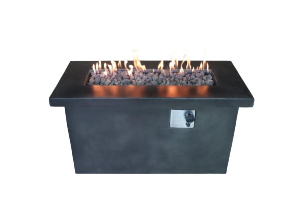 Propane / Gas Outdoor Fire Pit Table - Charcoal