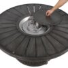 Propane Outdoor Fire Pit Table - Gray - Image 3